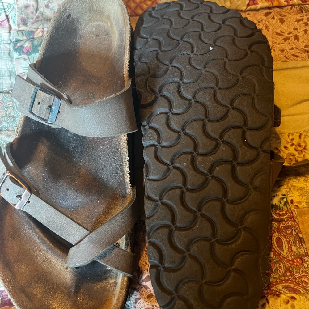 Size 9 women’s Birkenstocks. Purchased last year, just too big